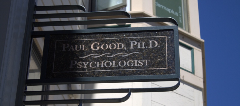 Psychologist sign
