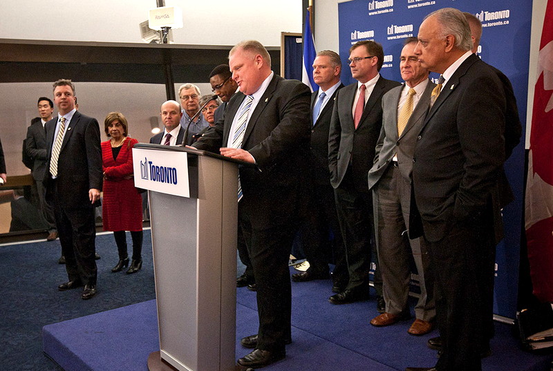 Rob Ford in the City Hall
