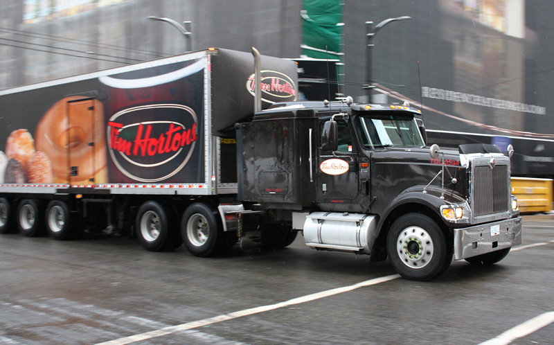 Tim Hortons truck